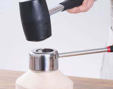 椰子开大口打眼工具商用椰子开盖取肉机青椰破...