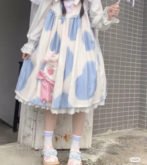 蓝色小奶糕大码全新仅试有吊尸飞机盒 感兴趣...