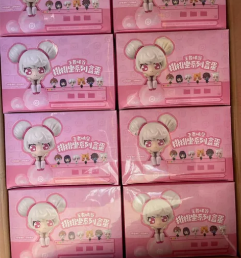 现货！全新王者荣耀王者峡谷排排坐盒蛋系列盲...