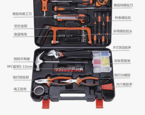 【低价处理39元】82件套家用多功能手动五...