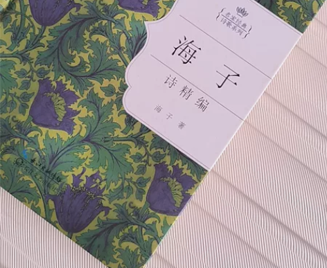 海子诗歌,首页有名字,除此之外无痕迹,书体...