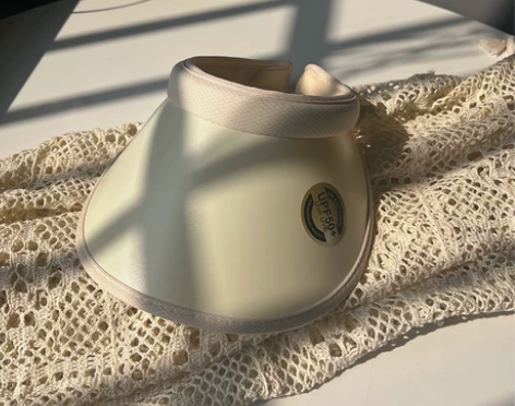 晚晚同款遮阳帽女夏季防紫外线时尚空顶显脸小...