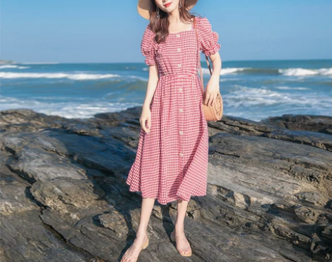 2020夏季新款裙子仙女超仙森系夏天显瘦长...