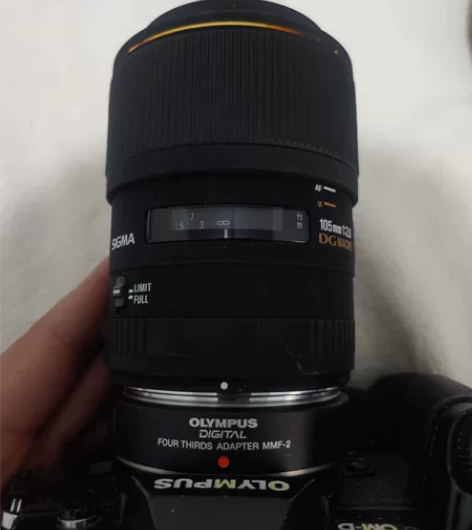 奥林巴斯 百微镜头 适马 105 F2.8...