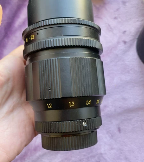 泽尼特Zenit135 2.8长焦镜头 俄...