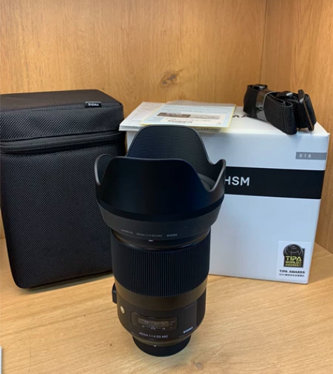 适马镜头40 1.4art  尼康口 箱说...