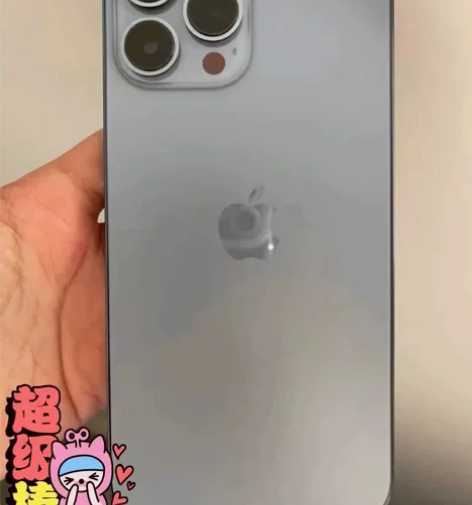 苹果13promax，256G，远峰蓝，没...