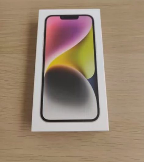 全新苹果14白色128G没开封全新行货星光...