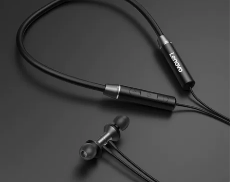 联想QE03高端运动无线蓝牙耳机入耳挂耳颈...