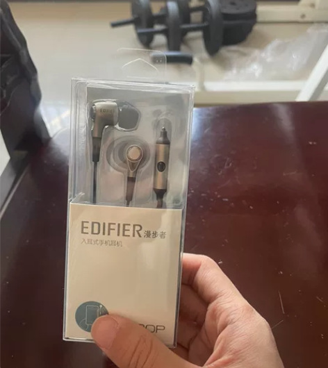 漫步者H230P入耳式手机耳机 全新未拆封...