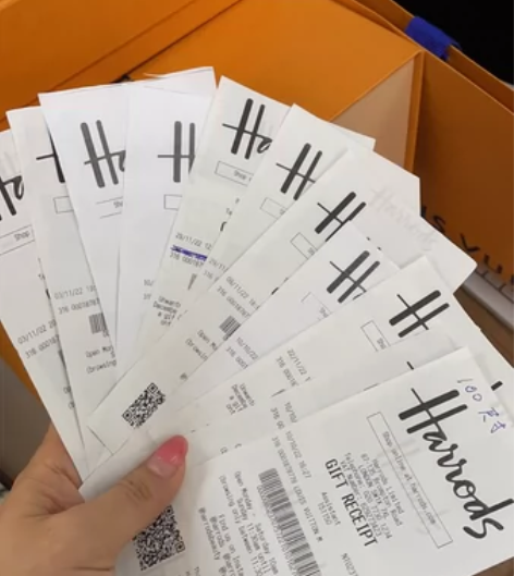 LV小票月亮包手拿包托特皮带 出得物平台包...