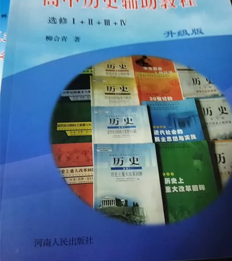 二手正版高中历史辅助教程 柳合青 河南人民...
