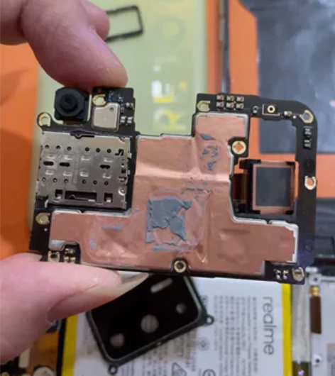 真我Realme Q3Pro主板配件机报废...