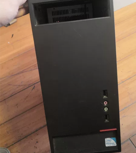 联想启天M7115台式机主机,320G硬盘...