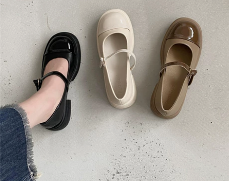 英伦风小皮鞋法式复古玛丽珍鞋单鞋女2022...