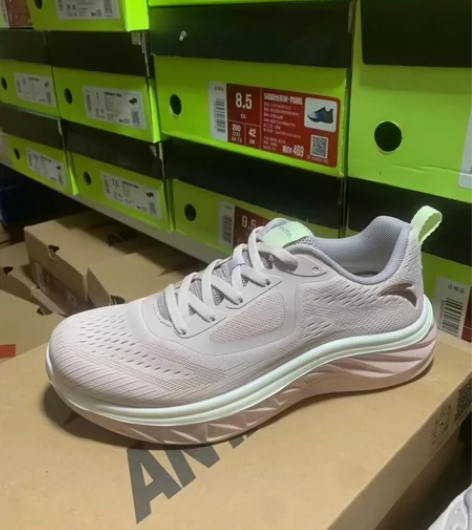 安踏女鞋士综训鞋春秋季透气减震回弹舒适户外...