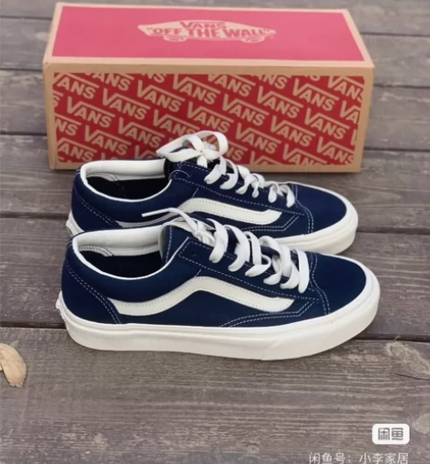 Vans style36藏蓝,正品保真,假...