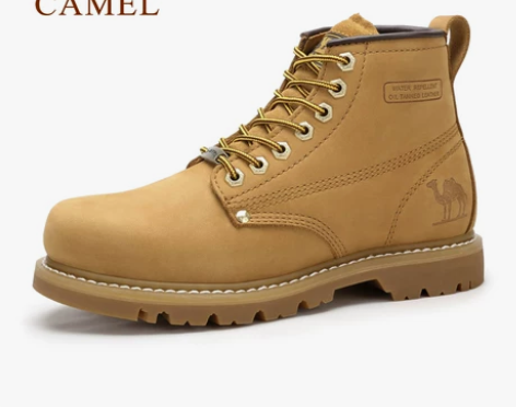 Camel/骆驼男靴 2015新款男士马…...