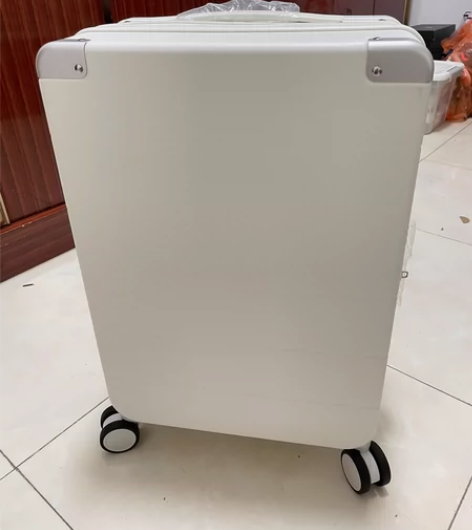 MIYO宽拉杆行李箱女20寸多功能大容量皮...