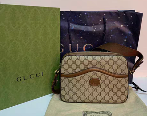 包邮GUCCI/古驰 GG Retro系列...