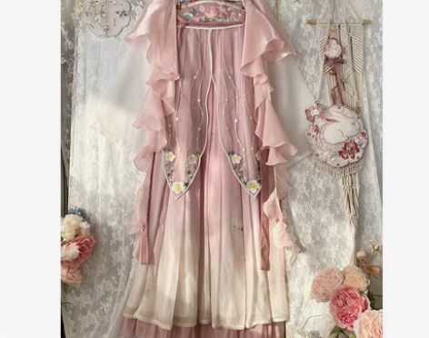 包邮玉术原创汉服【春亦归期】 L码  仅在...