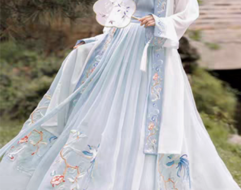 转卖【狂欢价】玉术原创汉服女凤鸾宋制长褙子...