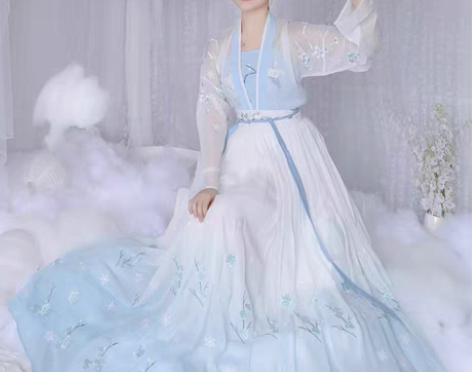 包邮华姿仪赏踏雪寻梅 现货 原创设计汉服...