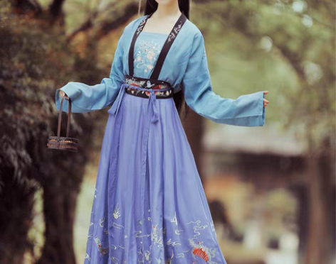 包邮兰若庭花朝对襟齐腰绝版汉服 m码三件套...