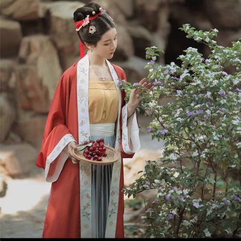 包邮兰若庭 汉服 宋制 百迭 宋抹 对襟 ...