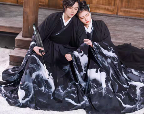 转卖出/换如梦霓裳汉服女装大袖衫交领襦裙重...