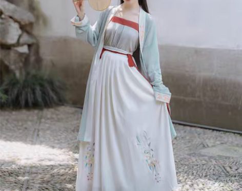 转卖只穿过一次～四件套【芙蓉】茗月萱原创汉...