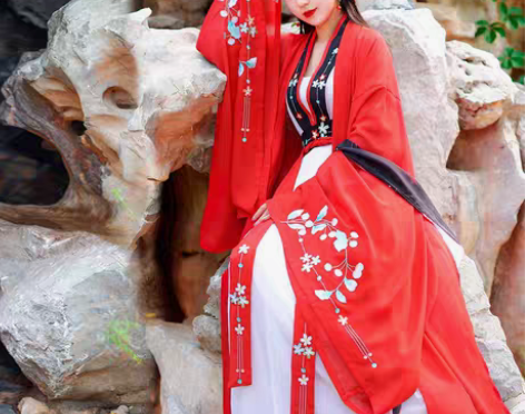 转卖如梦霓裳汉服女装大袖衫[天仙子]六配襦...