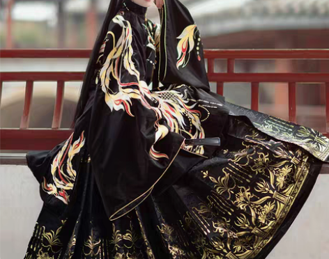 转卖【暖心价】如梦霓裳汉服女明制立领长袄马...