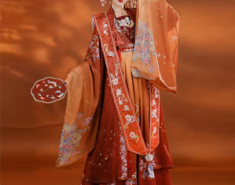 转卖裳云兮【清平乐】原创正品宋制霞帔汉服女...