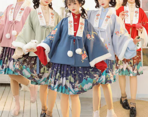 转卖裳云兮月潮生汉服汉元素女正品原创眀制半...