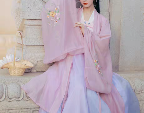 转卖妃亦坊原创汉服女【雪见】齐腰襦裙三件套...