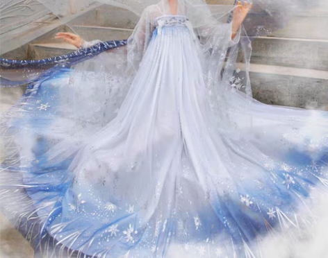 转卖蝉佩汉服女原创正品中国风改良版对襟齐胸...