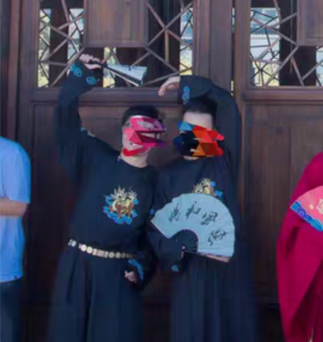 九曲阑珊墨麒麟宋制圆领袍 汉服伴郎服,圆领...