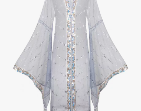 转卖都城南庄汉服龙颜三公主大袖衫亮片网纱广...