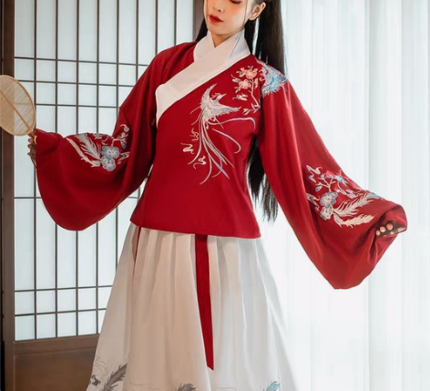 包邮【出/换】艺缕鸾凤上白下红s 穿一洗一...