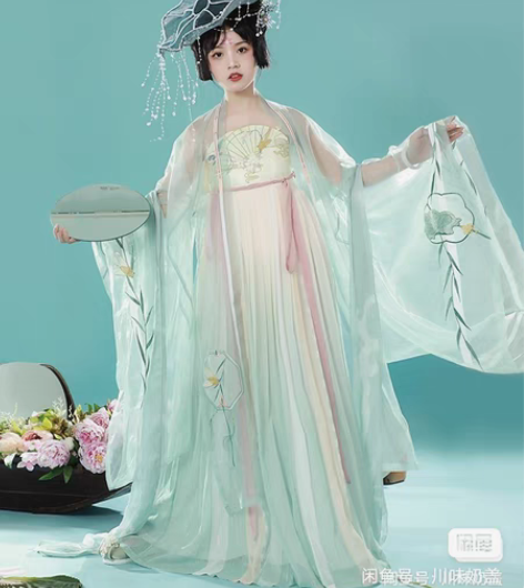 包邮都城南庄汉服蝉鸣出租 诃子裙飘逸闺蜜装...