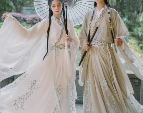 转卖【狂欢价】清梳原创韶华汉服情侣款魏晋风...