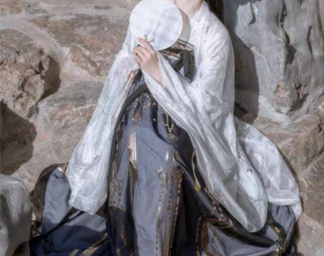 转卖【艺缕原创一云鹤】汉服女古装齐胸襦裙仙...