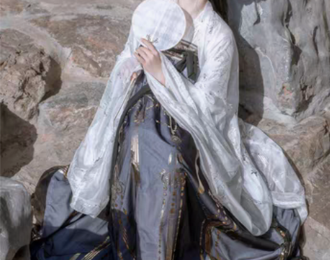 转卖【艺缕原创一云鹤】汉服女古装齐胸襦裙仙...