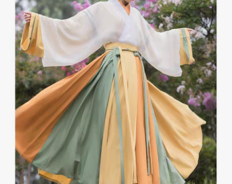 转卖带礼盒加赠款，五五年原创汉服女夏至芒种...