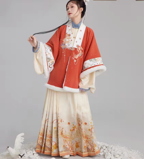 包邮【七月夕】七月夕汉服 瑞雪 新年汉服 ...