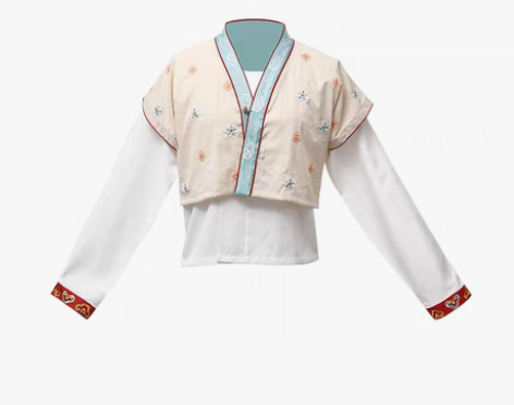 转卖七月夕周年庆秀款 西藏 唐背子齐腰襦裙...