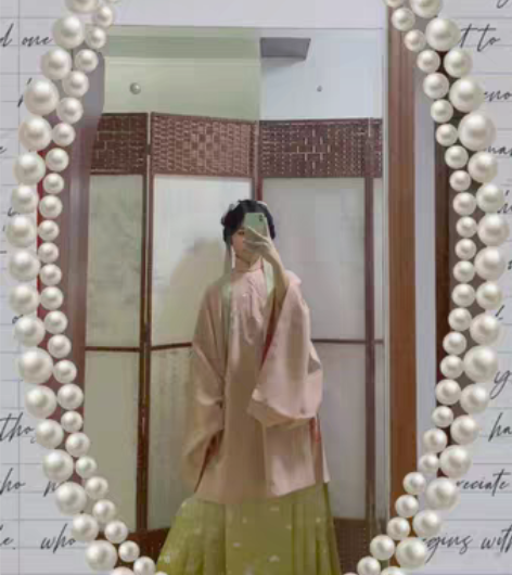 包邮七月夕周年庆走秀款 醉琼鸢 明制汉服...