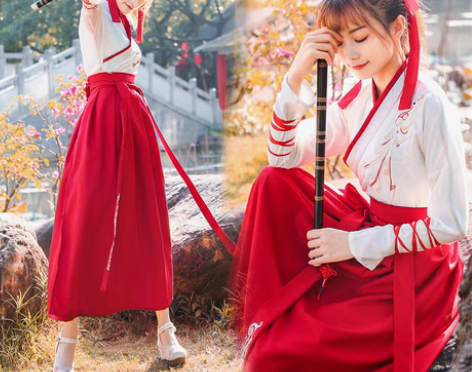 转卖【狂欢价】汉服女中国风仙气飘逸超仙古风...