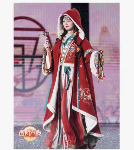 包邮出租七月夕汉服 玄女 国风走秀款 外袍...